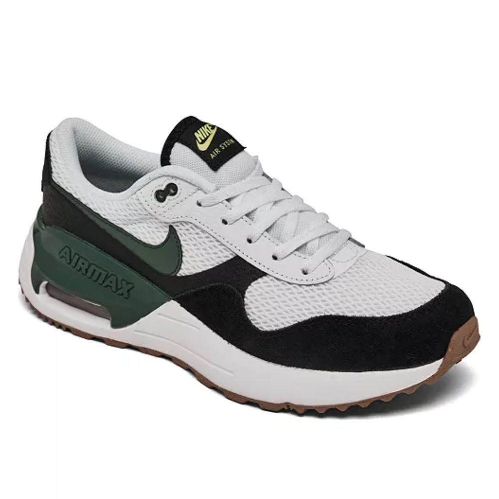 Nike Men’s Air Max White Black Green & Brown Trainer